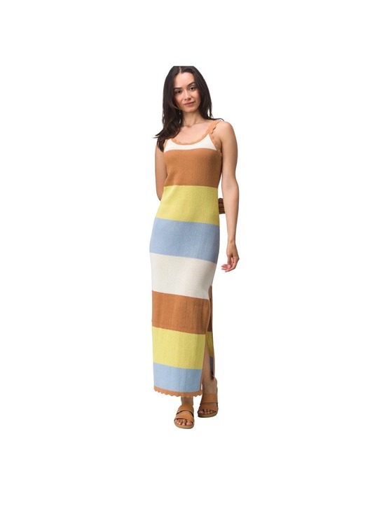 Reef Dresses & Skirts - Reef Gia Striped Knit Maxi Dress